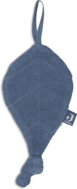 Jollein Speendoekje Badstof Leaf - Jeans Blue -Babyproducten Promotie Winkel 489x1200 5