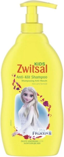 Zwitsal - Disney Frozen - Anti Klit Shampoo - 400ml -Babyproducten Promotie Winkel 492x1200