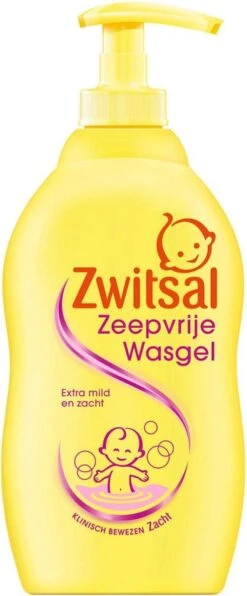 Zwitsal Zeepvrije Wasgel Pomp - Voordeelverpakking 6 X 400 Ml -Babyproducten Promotie Winkel 497x1200