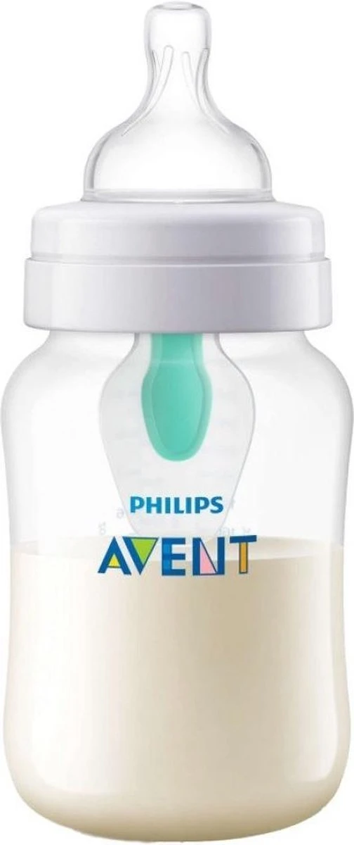 Philips Avent SCF813/14 Anti-Colic Babyfles - Met AirFree Ventiel - 260 ml - 1 Stuks Philips Avent SCF813/14 Anti-Colic Babyfles - Met AirFree Ventiel - 260 Ml - 1 Stuks -Babyproducten Promotie Winkel 504x1200 3
