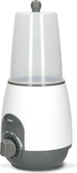 Alecto BW-512 CAR+ - Flessenwarmer 500W - Snelle Opwarming En Sterilisatie Thuis En Onderweg - Geleverd Met 12V Auto Adapter En Stoomkap - Wit -Babyproducten Promotie Winkel 535x1200 1