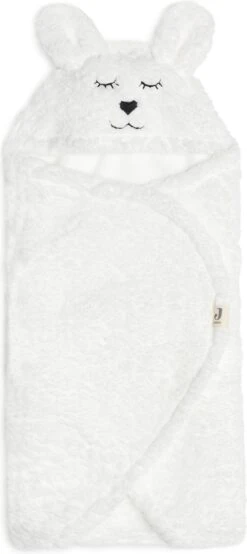 Jollein Wikkeldeken Bunny 100x105cm - Snow White -Babyproducten Promotie Winkel 535x1200