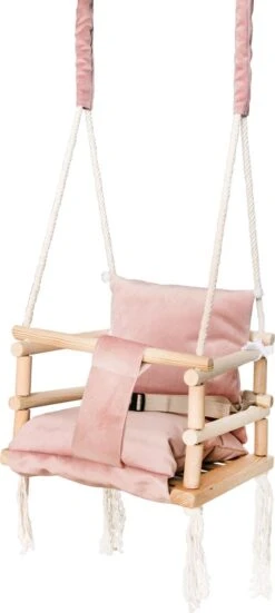 Merkloos Babyschommel Babyzitje - Stof Hout - Babyschommel Binnen - Kinderschommel - Schommel Baby Zitje - Schommelzitjes - Schommelstoel - Roze 2 Merkloos Babyschommel Babyzitje - Stof Hout - Babyschommel Binnen - Kinderschommel - Schommel Baby Zitje - Schommelzitjes - Schommelstoel - Roze -Babyproducten Promotie Winkel 538x1200 1