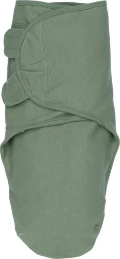 Meyco Uni Swaddlemeyco Inbakerdoek - Forest Green - 0-3 Maanden