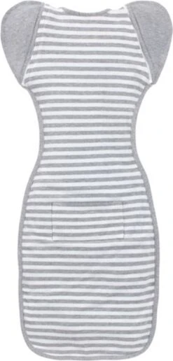 Love To Dream™ Babyslaapzak Swaddle Up™ - Inbakeren Afbouwen - Baby 6-9 Maanden - 8.5-11 Kg - All Season - Grijs -Babyproducten Promotie Winkel 574x1200 2