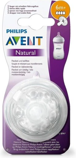 Philips Avent SCF044/27 Natural Speen - 6m+ - 2 Stuks -Babyproducten Promotie Winkel 578x1200 3
