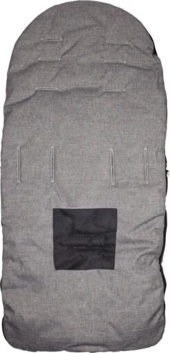 Ding Universele Voetenzak Voor Buggy & Kinderwagen - Grijs -Babyproducten Promotie Winkel 580x1200 3