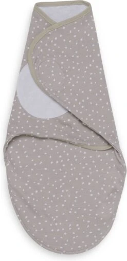 Jollein Baby Slaapzak Wrapper 0-3 Maanden Spickle - Nougat -Babyproducten Promotie Winkel 583x1200 1