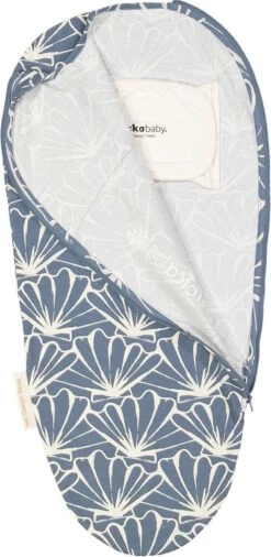 Puckababy Inbakerslaapzak Original Piep 0-3 Maanden - Seashell Denim -Babyproducten Promotie Winkel 586x1200 3