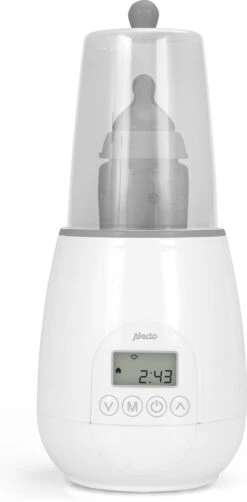 Alecto BW-700 - Snelle Digitale Flessenwarmer 500W Voor Opwarmen, Steriliseren En Ontdooien - Inclusief Stoomkap - Bediening Via Display - Wit 14 Alecto BW-700 - Snelle Digitale Flessenwarmer 500W Voor Opwarmen, Steriliseren En Ontdooien - Inclusief Stoomkap - Bediening Via Display - Wit -Babyproducten Promotie Winkel 590x1200