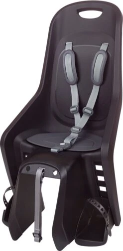 Polisport Bubbly Maxi MIK HD Kinderzitje - Zwart/donkergrijs