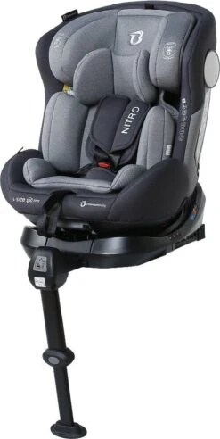 Autostoel Titanium Baby Nitro I-Size 360° 0-1-2-3 Isofix Rotation Grey -Babyproducten Promotie Winkel 602x1200 2