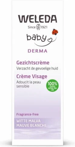 Weleda Baby Sensitive Witte Malva Gezichtscrème 3 Weleda Baby Sensitive Witte Malva Gezichtscrème -Babyproducten Promotie Winkel 613x1200