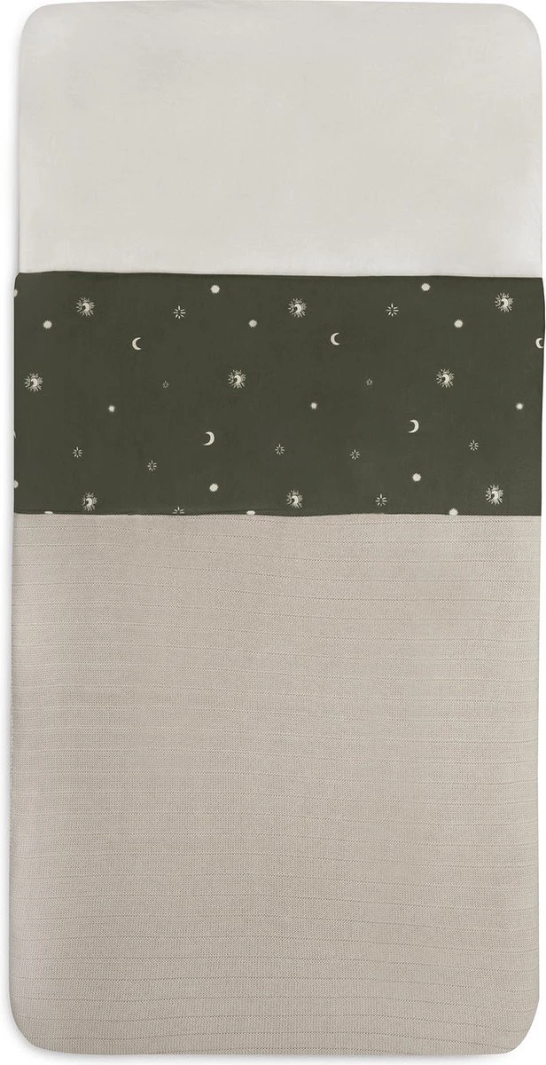 Jollein Baby Laken Wieg 75x100cm Stargaze - Leaf Green Jollein Baby Laken Wieg 75x100cm Stargaze - Leaf Green -Babyproducten Promotie Winkel 616x1200 2