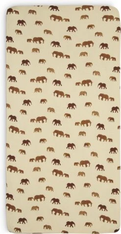 Jollein Baby Hoeslaken Ledikant Jersey 60x120cm - Savannah -Babyproducten Promotie Winkel 622x1200 1