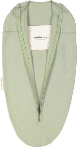 Puckababy Inbakerslaapzak Original Mini - 3-6 Maanden - Cotton - Olive -Babyproducten Promotie Winkel 625x1200