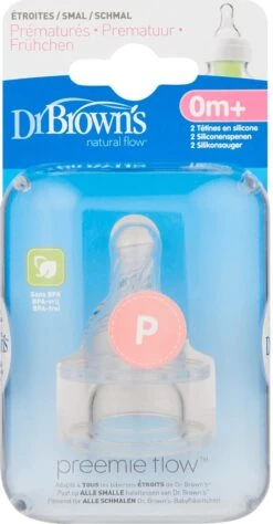 Dr. Brown's Standaard Prematuur Fles Speen - 2 Stuks -Babyproducten Promotie Winkel 625x1200 3