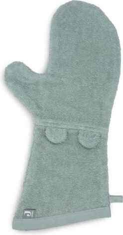 Jollein Baby Washand Badstof Ears - Ash Green -Babyproducten Promotie Winkel 630x1200