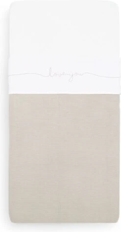 Jollein Baby Laken Ledikant 120x150cm Love You - Nougat -Babyproducten Promotie Winkel 630x1200 5