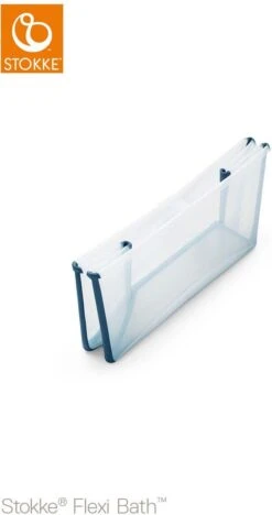 Stokke® Flexi Bath® Transparent Blue -Babyproducten Promotie Winkel 634x1200