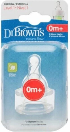 Dr. Brown's Flesspeen - Fase 1 - Standaard - 2 Stuks -Babyproducten Promotie Winkel 638x1200 2