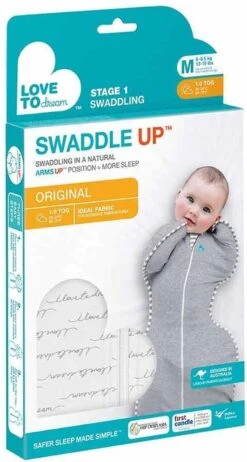 Love To Dream™ Babyslaapzak Swaddle Up™ - Inbakeren - Baby 3-6 Maanden - 6-8.5 Kg - All Season - Wit -Babyproducten Promotie Winkel 642x1200 5