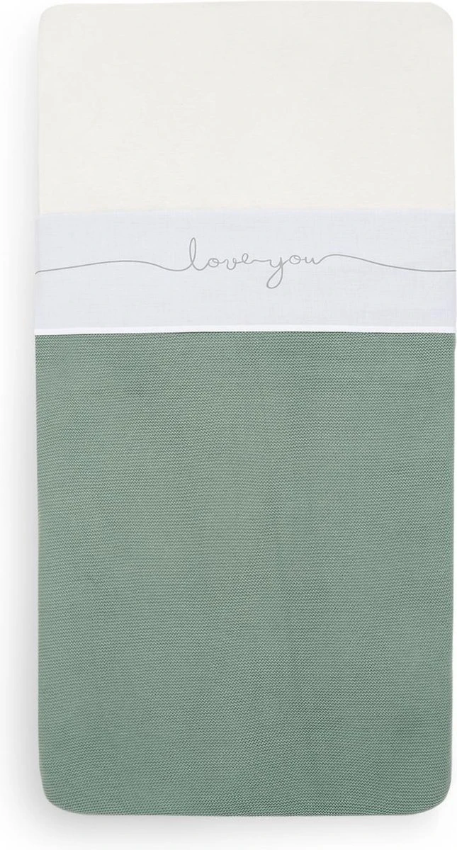 Jollein Baby Laken Ledikant 120x150cm Love you - Grey Jollein Baby Laken Ledikant 120x150cm Love You - Grey -Babyproducten Promotie Winkel 645x1200 4