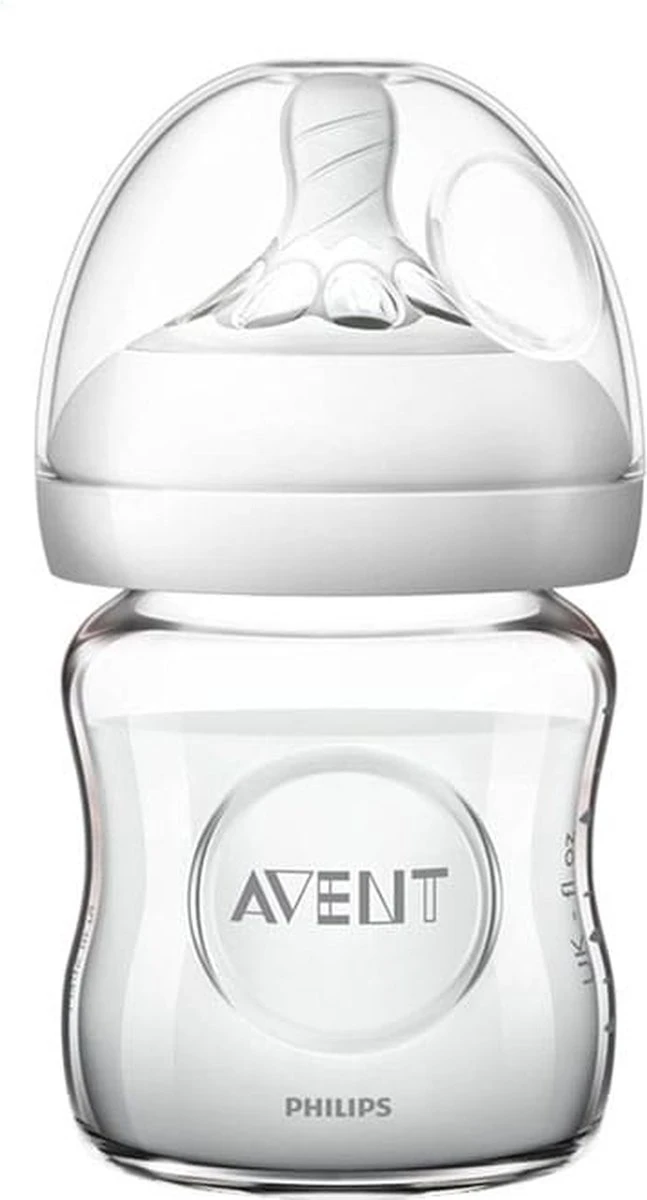 Philips Avent Glazen SCF051/17 - Natural-babyfles - 0m+ - 120ml Philips Avent Glazen SCF051/17 - Natural-babyfles - 0m+ - 120ml -Babyproducten Promotie Winkel 647x1200 3