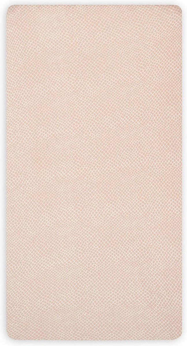 Jollein Baby Hoeslaken Ledikant Jersey 60x120cm Snake - Pale Pink Jollein Baby Hoeslaken Ledikant Jersey 60x120cm Snake - Pale Pink -Babyproducten Promotie Winkel