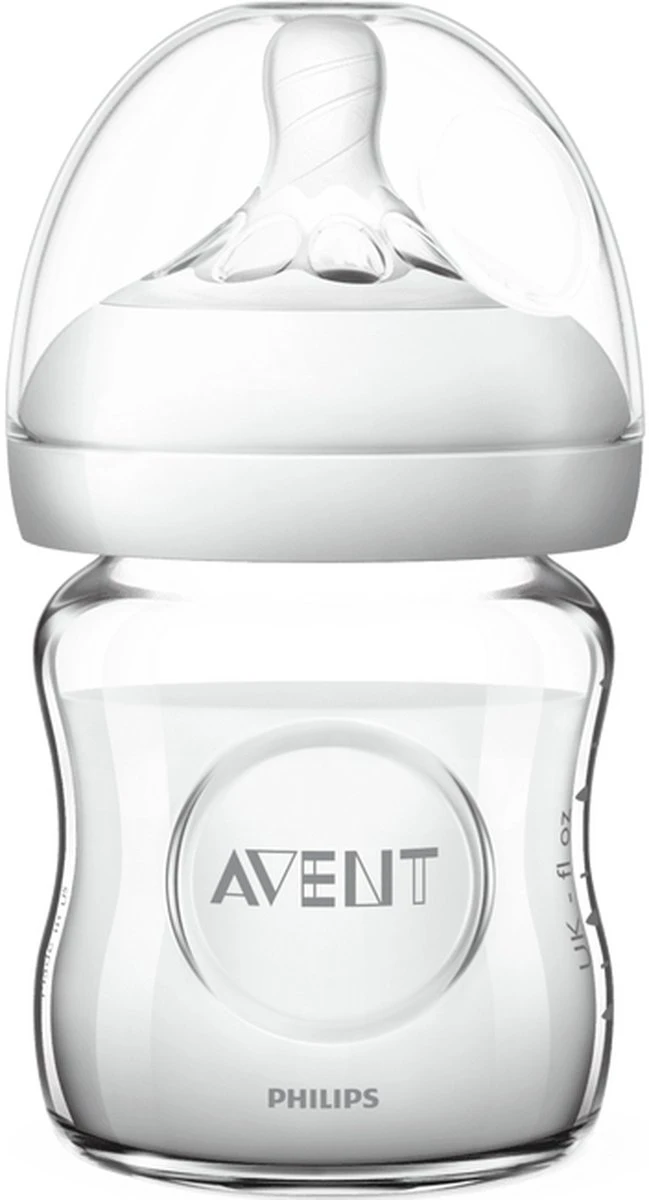 Philips Avent Glazen SCF051/17 - Natural-babyfles - 0m+ - 120ml Philips Avent Glazen SCF051/17 - Natural-babyfles - 0m+ - 120ml -Babyproducten Promotie Winkel