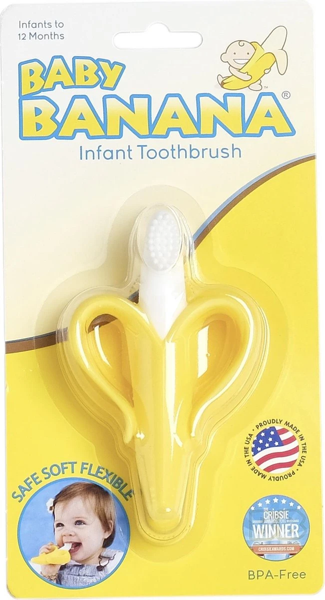 Baby banaan tandenborstel/bijtspeeltje – Geel - baby tandenborstel - bij doorkomende tandjes - tandvlees massage - babytandenborstel - peuter tandenborstel Baby Banaan Tandenborstel/bijtspeeltje – Geel - Baby Tandenborstel - Bij Doorkomende Tandjes - Tandvlees Massage - Babytandenborstel - Peuter Tandenborstel -Babyproducten Promotie Winkel 651x1200 4