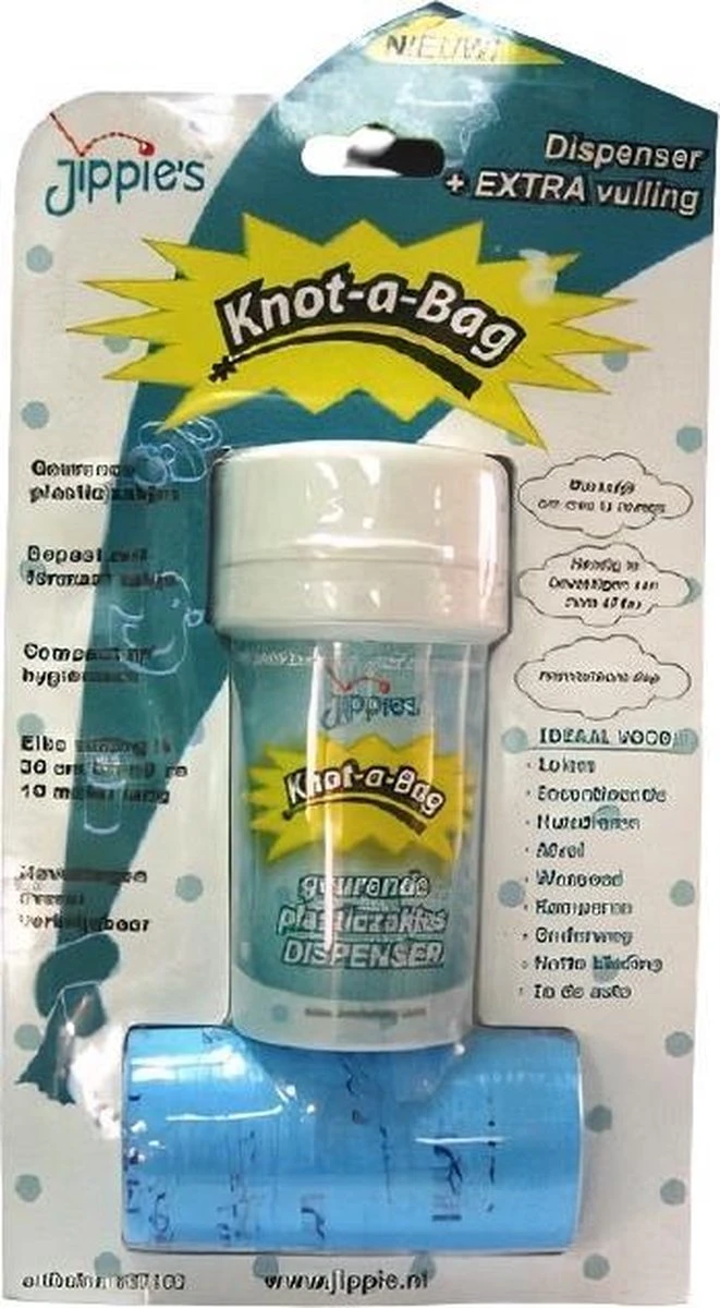 Jippie's Wegwerp Luierzakje (dispenser + navulling) - Transparant Jippie's Wegwerp Luierzakje (dispenser + Navulling) - Transparant -Babyproducten Promotie Winkel