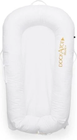 DockAtot (voormalig Sleepyhead) Babynestje Deluxe+ Pristline White -Babyproducten Promotie Winkel 665x1200 2