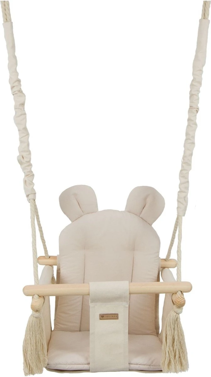 Baby Schommel - Hout - Crème - Tot 20 Kg