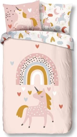 Good Morning Kinderdekbedovertrek UNILOVE 140x200/220 Cm Meerkleurig -Babyproducten Promotie Winkel 674x1200 7