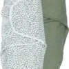 Meyco Cheetah/Uni Swaddlemeyco Inbakerdoek - 2-pack - Forest Green - 0-3 Maanden