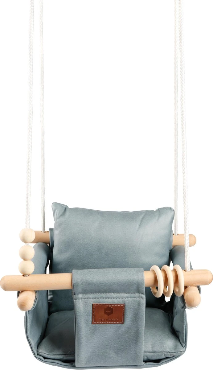 Baby / Kinder Schommel voor binnen of buiten! - Luxe Baby Swing Blauw - Schommelstoel inclusief Zachte Kussens en Bevestigingsmaterialen Baby / Kinder Schommel Voor Binnen Of Buiten! - Luxe Baby Swing Blauw - Schommelstoel Inclusief Zachte Kussens En Bevestigingsmaterialen -Babyproducten Promotie Winkel 691x1200 4
