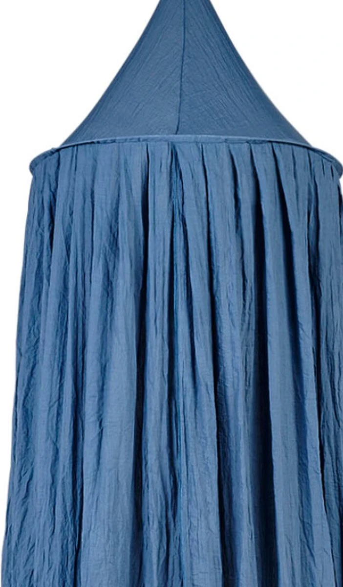 Jollein Baby Klamboe Vintage 245cm - Jeans Blue Jollein Baby Klamboe Vintage 245cm - Jeans Blue -Babyproducten Promotie Winkel 702x1200 2