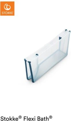 Stokke® Flexi Bath® Transparent Blue -Babyproducten Promotie Winkel 705x1200