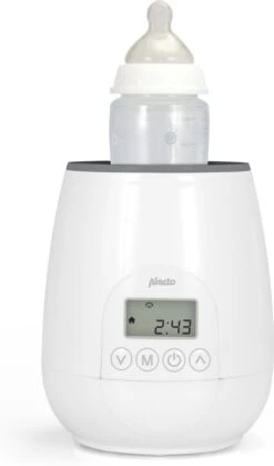 Alecto BW-700 - Snelle Digitale Flessenwarmer 500W Voor Opwarmen, Steriliseren En Ontdooien - Inclusief Stoomkap - Bediening Via Display - Wit 13 Alecto BW-700 - Snelle Digitale Flessenwarmer 500W Voor Opwarmen, Steriliseren En Ontdooien - Inclusief Stoomkap - Bediening Via Display - Wit -Babyproducten Promotie Winkel 708x1200