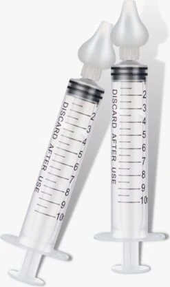 Kit 2 Neusspuit, Babyneusreiniger, Neusreiniger - Neuszuiger - Sucker Snot - Babyneuspomp - Snot Suckers Baby's