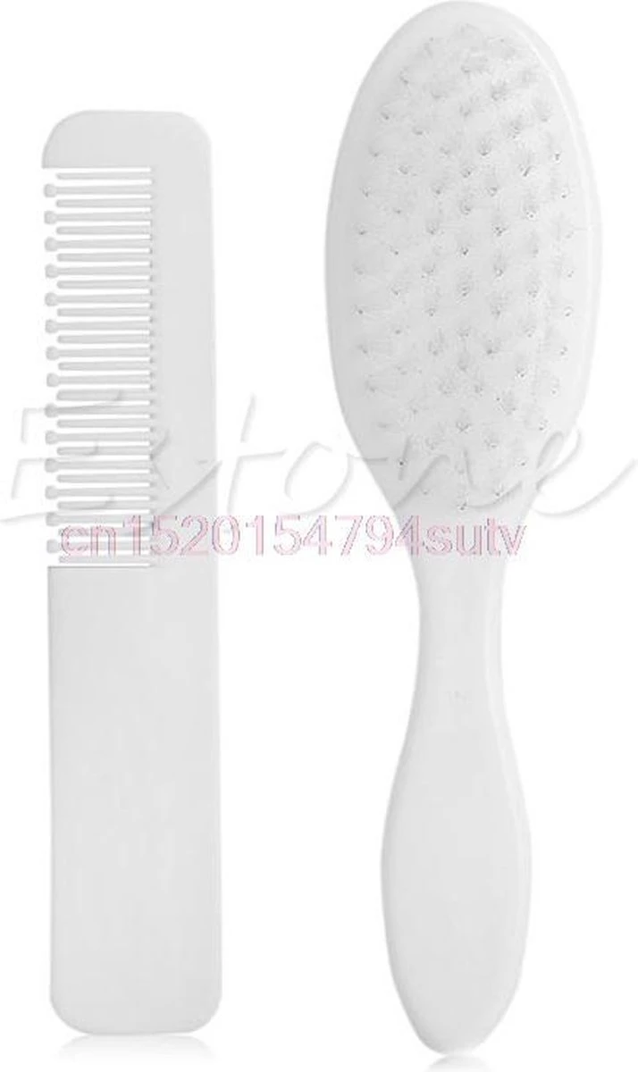 Babyborstel en babykam - Wit - Zeer zachte haartjes - Voor baby's Merkloos Babyborstel En Babykam - Wit - Zeer Zachte Haartjes - Voor Baby's -Babyproducten Promotie Winkel 714x1200 1