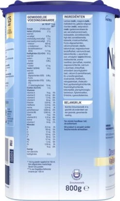 Nutrilon 4 Vanille Dreumesmelk – Flesvoeding Vanaf 1 Jaar – 800g -Babyproducten Promotie Winkel 716x1200 3