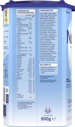 Nutrilon 4 Dreumesmelk – Flesvoeding Vanaf 1 Jaar – 800g 9 Nutrilon 4 Dreumesmelk – Flesvoeding Vanaf 1 Jaar – 800g -Babyproducten Promotie Winkel 716x1200 6