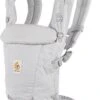 Ergobaby Babydraagzak Adapt SoftTouch™ Cotton - Pearl Grey