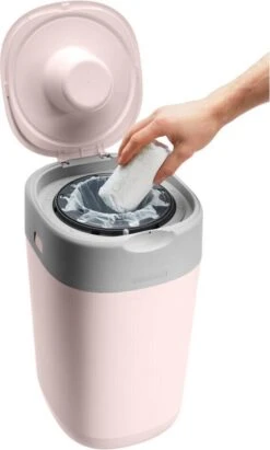 Tommee Tippee Twist & Click Tub Pink -Babyproducten Promotie Winkel 721x1200 1