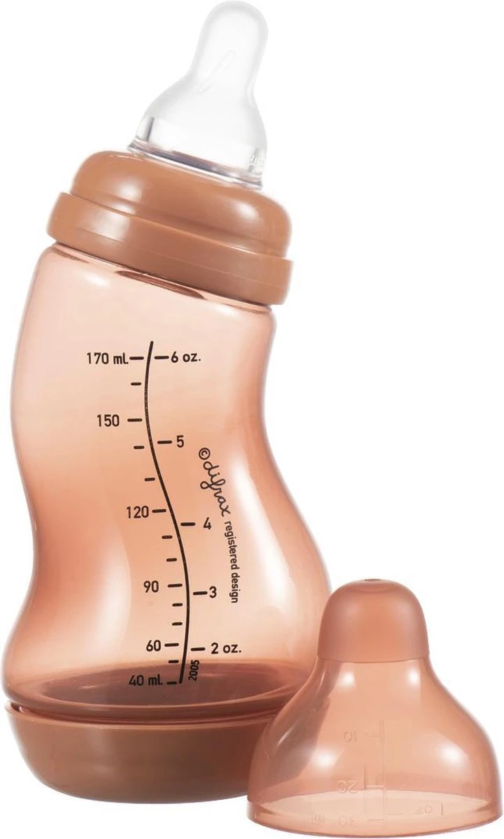 Difrax Anti-Colic S-Babyfles Natural - 170 ml - Brick/Roodbruin Difrax Anti-Colic S-Babyfles Natural - 170 Ml - Brick/Roodbruin -Babyproducten Promotie Winkel 721x1200 3