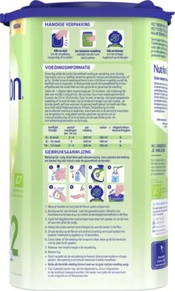 Nutrilon Bio 2 - Opvolgmelk 6-12 Maanden - 800 Gram - IE-ORG-02 -Babyproducten Promotie Winkel 725x1200 3