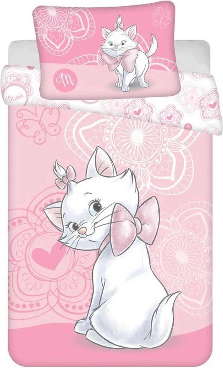Disney Marie Cat BABY Dekbedovertrek, Cute - 100 x 135 cm - Katoen Disney Marie Cat BABY Dekbedovertrek, Cute - 100 X 135 Cm - Katoen -Babyproducten Promotie Winkel 729x1200 1