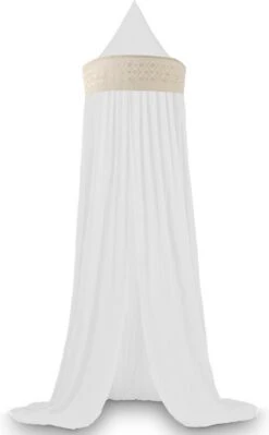 Deryan Baby Klamboe Vintage 245cm - Kinderklamboe - Hemeltje - Wit/Ivory